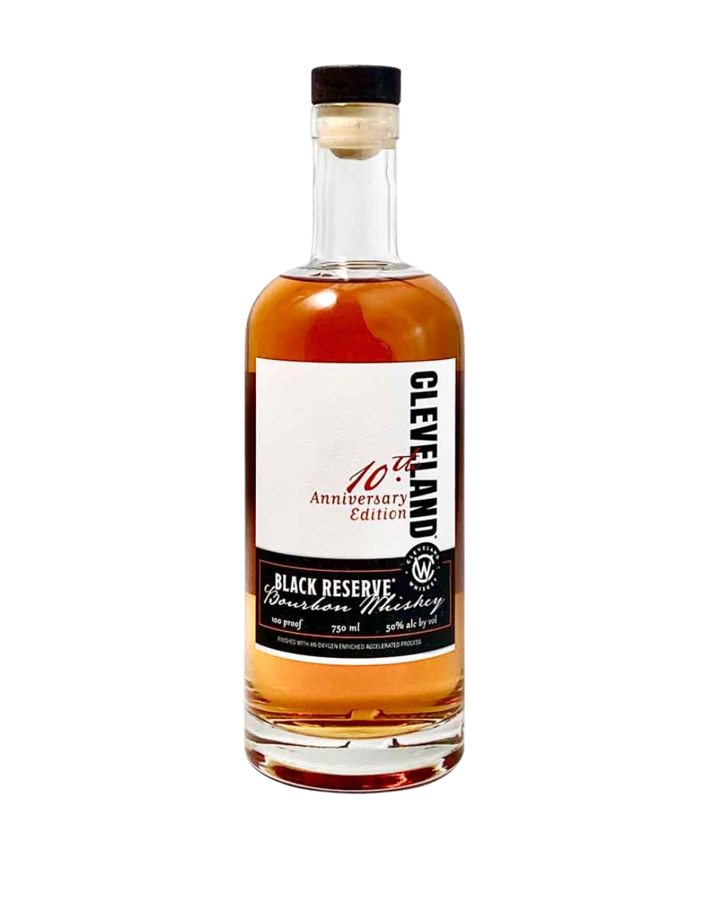 CLEVELAND BLACK RESERVE BOURBON WHISKEY