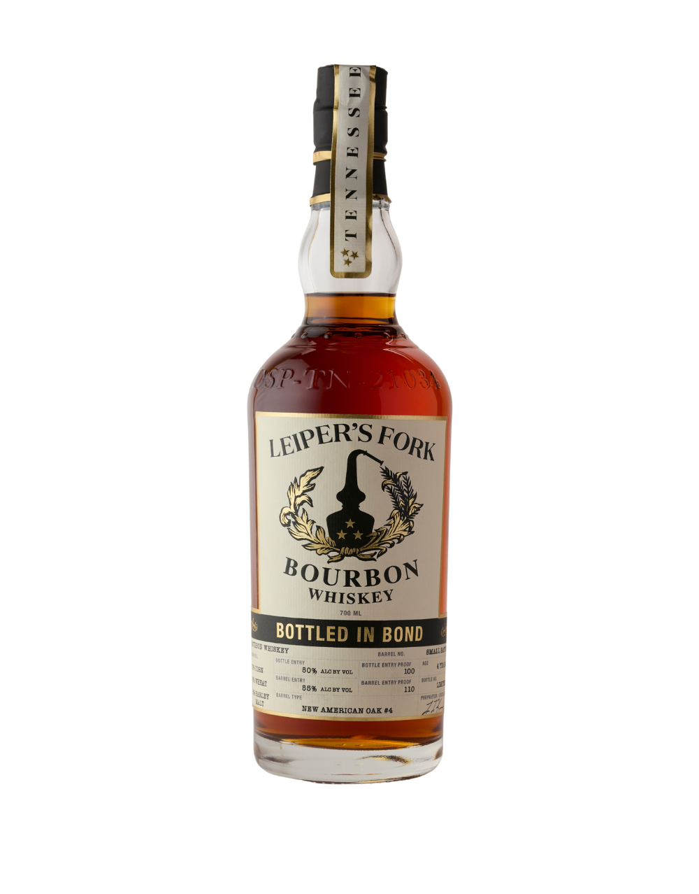 LEIPER'S FORK BOTTLE IN BOND BOURBON