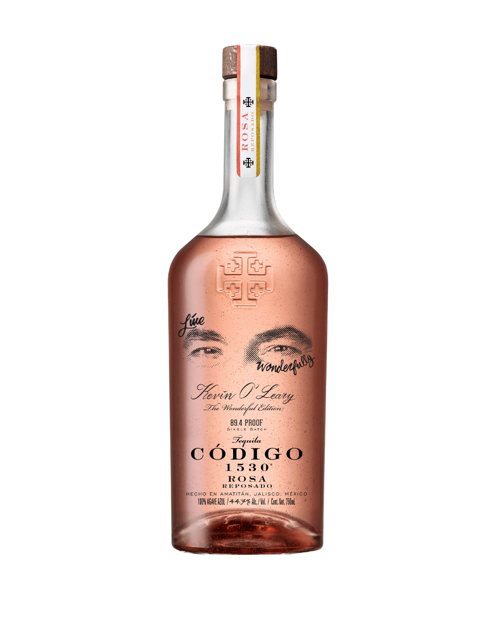 CÓDIGO 1530 ROSA-REPOSADO TEQUILA X KEVIN O'LEARY'S THE WONDERFUL EDITION