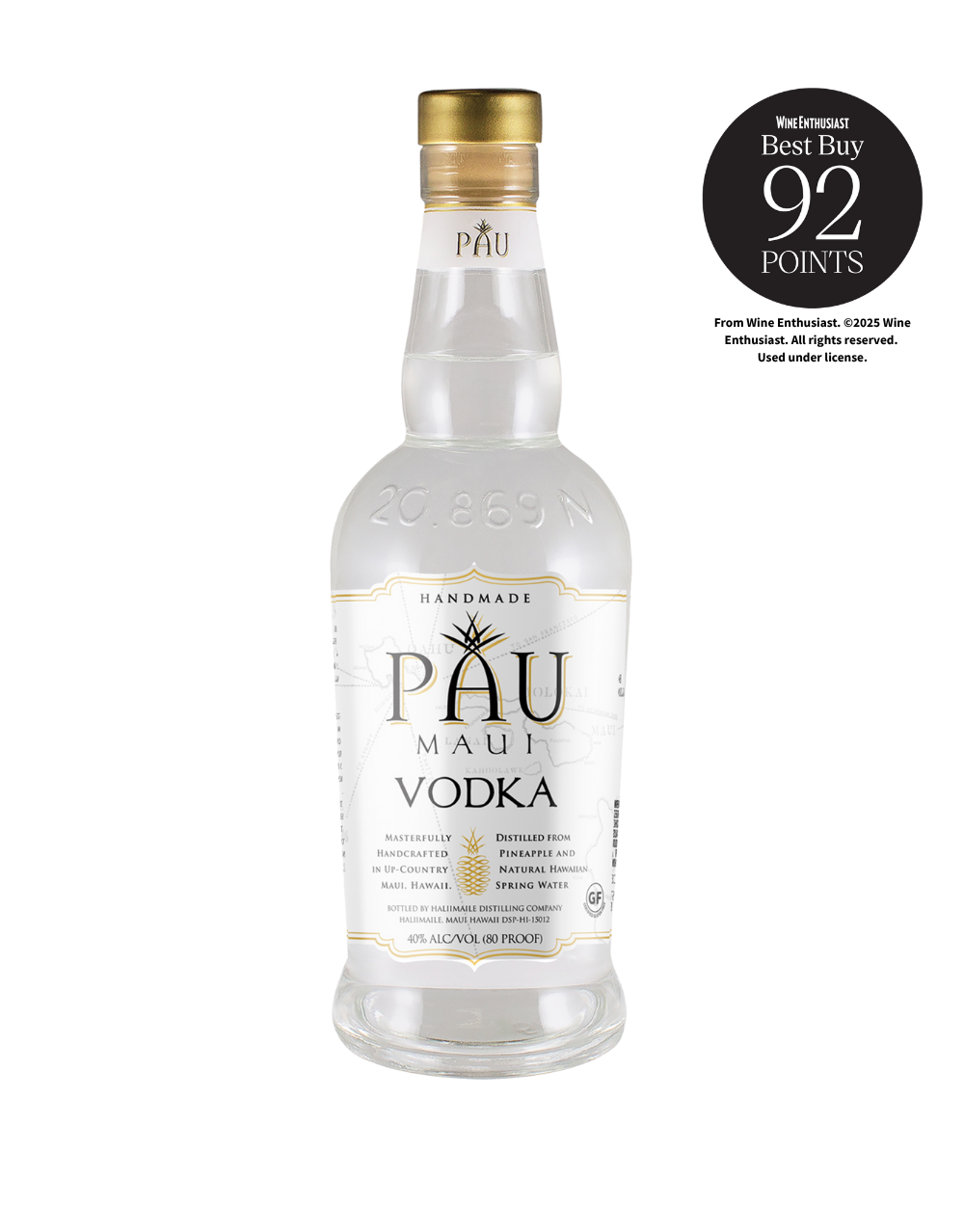PAU MAUI VODKA