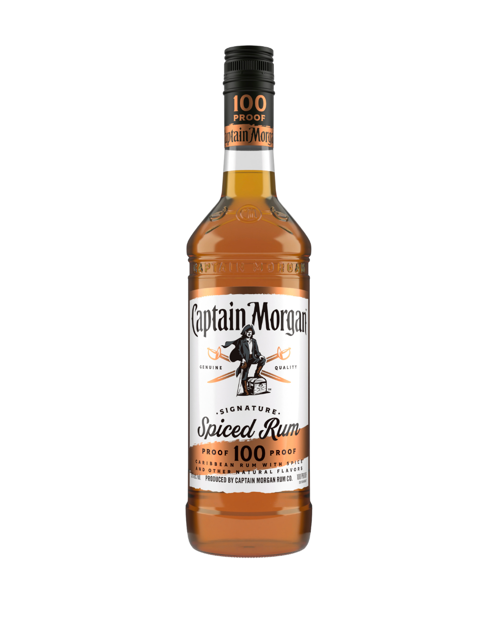 CAPTAIN MORGAN 100 PROOF SPICED RUM
