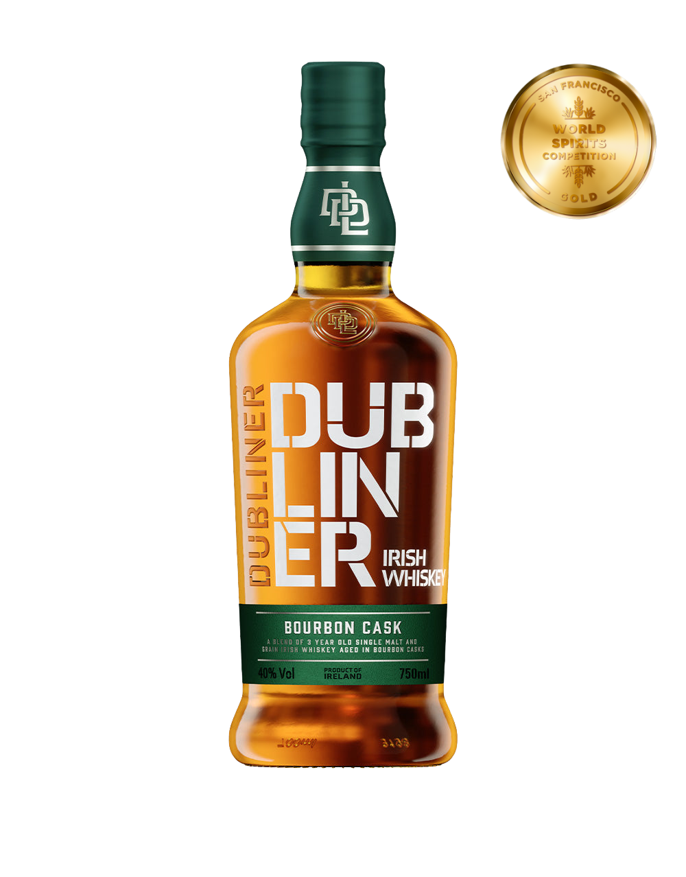 DUBLINER BOURBON CASK AGED IRISH WHISKEY