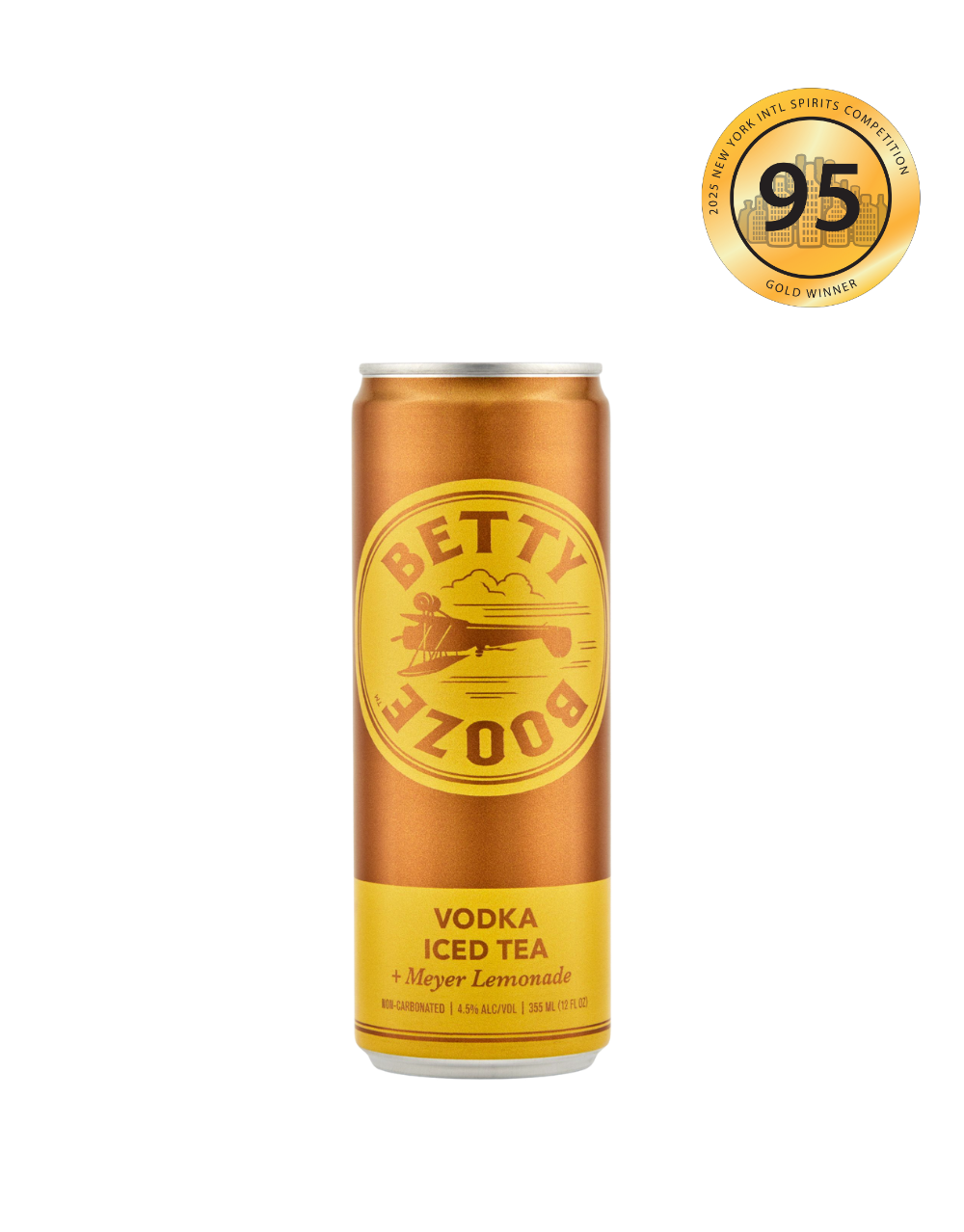 BETTY BOOZE VODKA ICED TEA + MEYER LEMONADE COCKTAIL