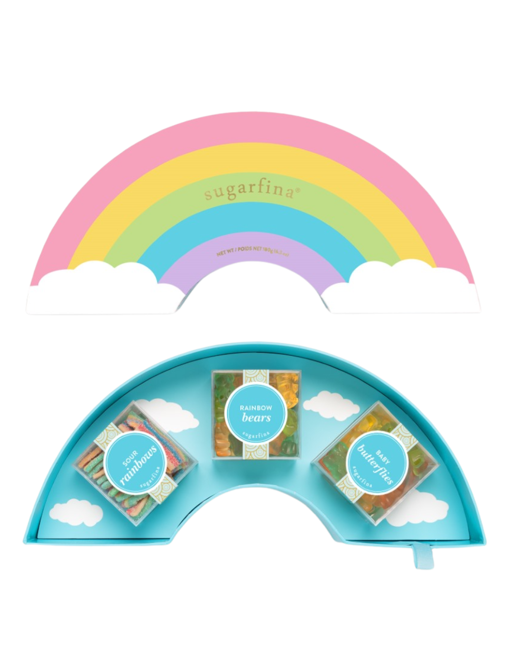 SUGARFINA RAINBOW COLLECTION 3 PIECE CANDY BENTO BOX