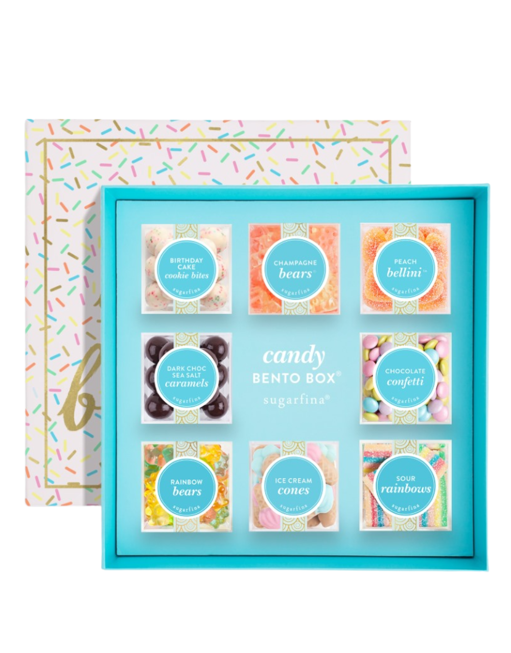 SUGARFINA HAPPY BIRTHDAY 8 PIECE CANDY BENTO BOX