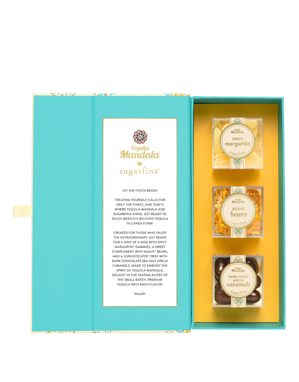 SUGARFINA TEQUILA MANDALA BLANCO 3 PIECE BENTO BOX