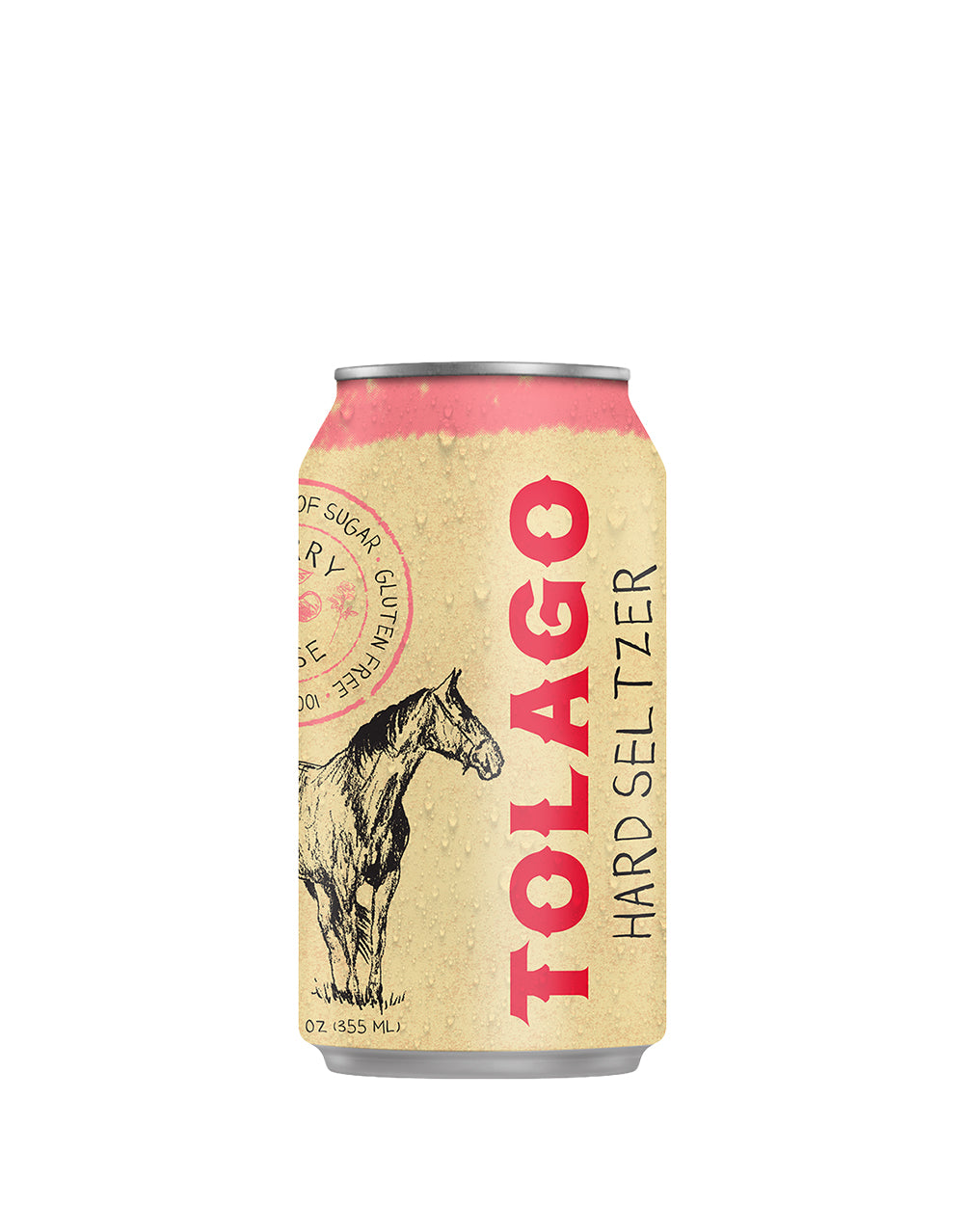 TOLAGO CHERRY ROSE SELTZER