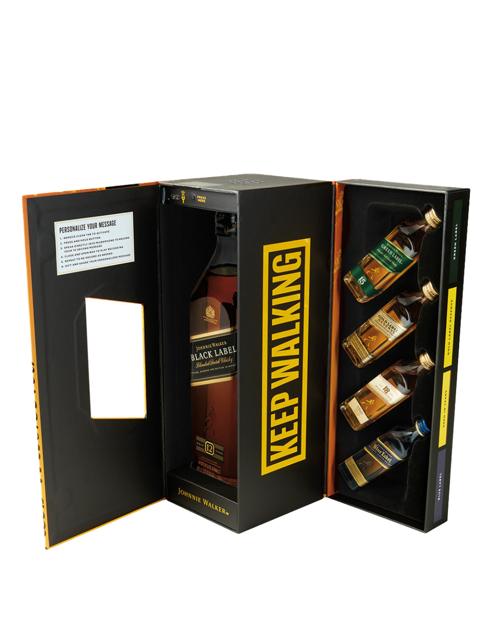 Johnnie Walker Moments to Share Voice Recorder Gift Set | ReserveBar