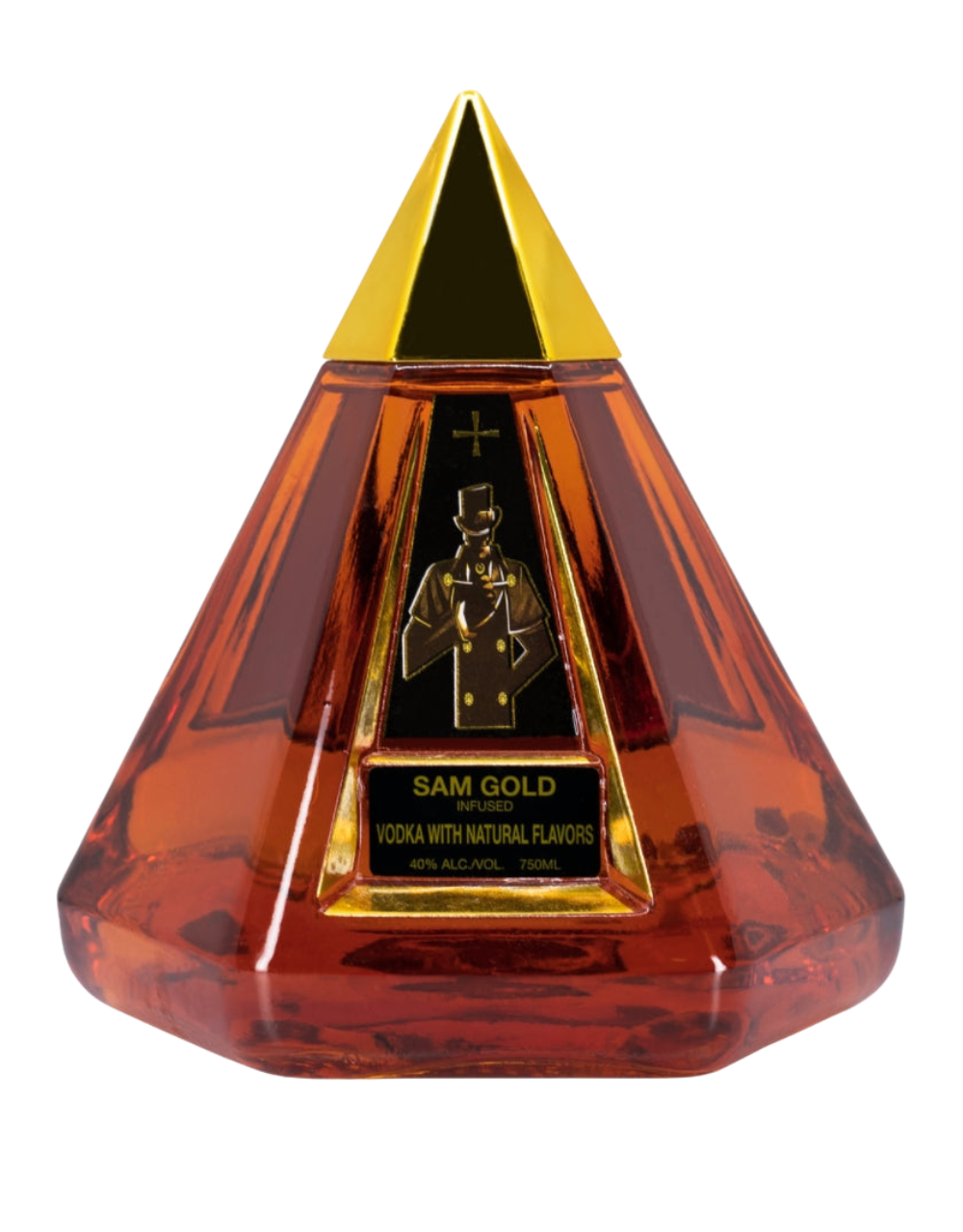 SAM GOLD PYRAMID VODKA AMBERSTONE