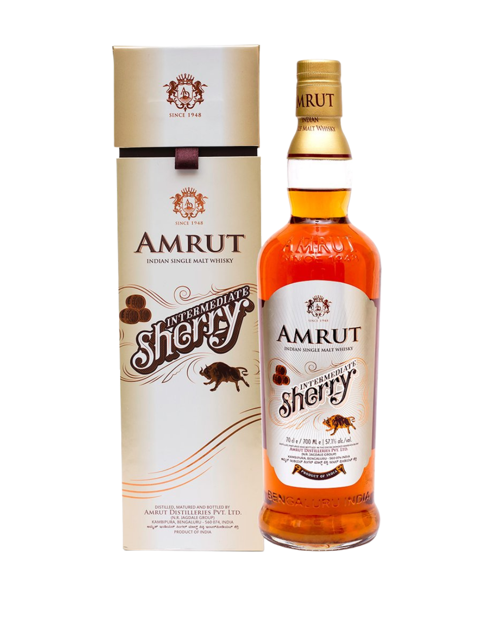 AMRUT INTERMEDIATE SHERRY CASK WHISKY