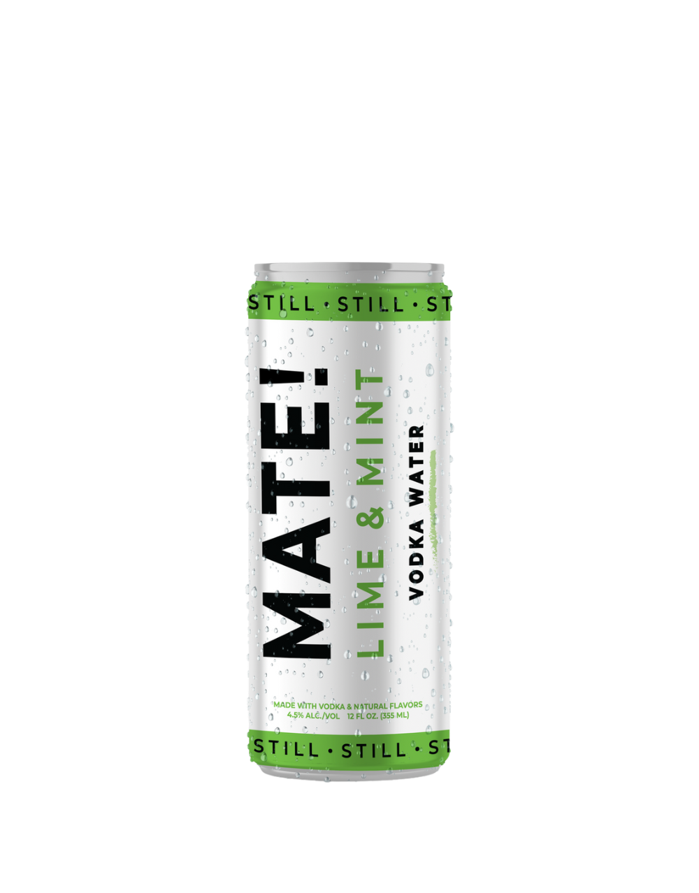 MATE! VODKA PROTEIN WATER LIME & MINT