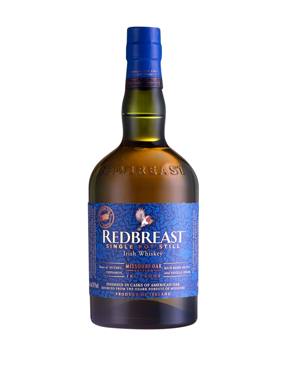 REDBREAST MISSOURI OAK EDITION SINGLE POT STILL IRISH WHISKEY