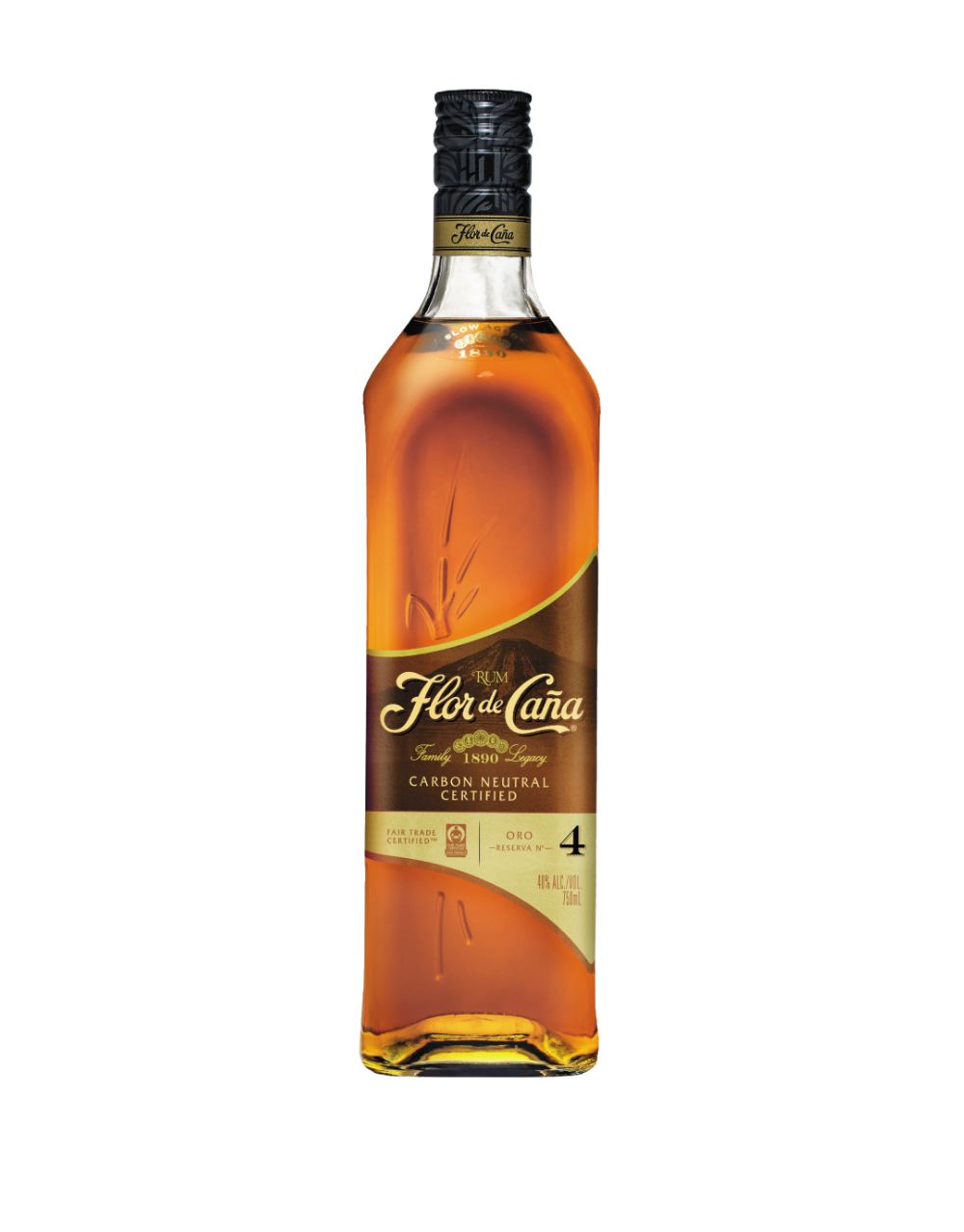 FLOR DE CAÑA AÑEJO ORO 4 YEAR RUM