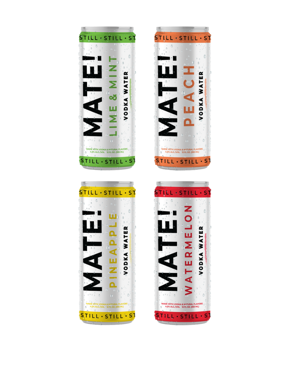 MATE! VODKA PROTEIN WATER VARIETY PACK