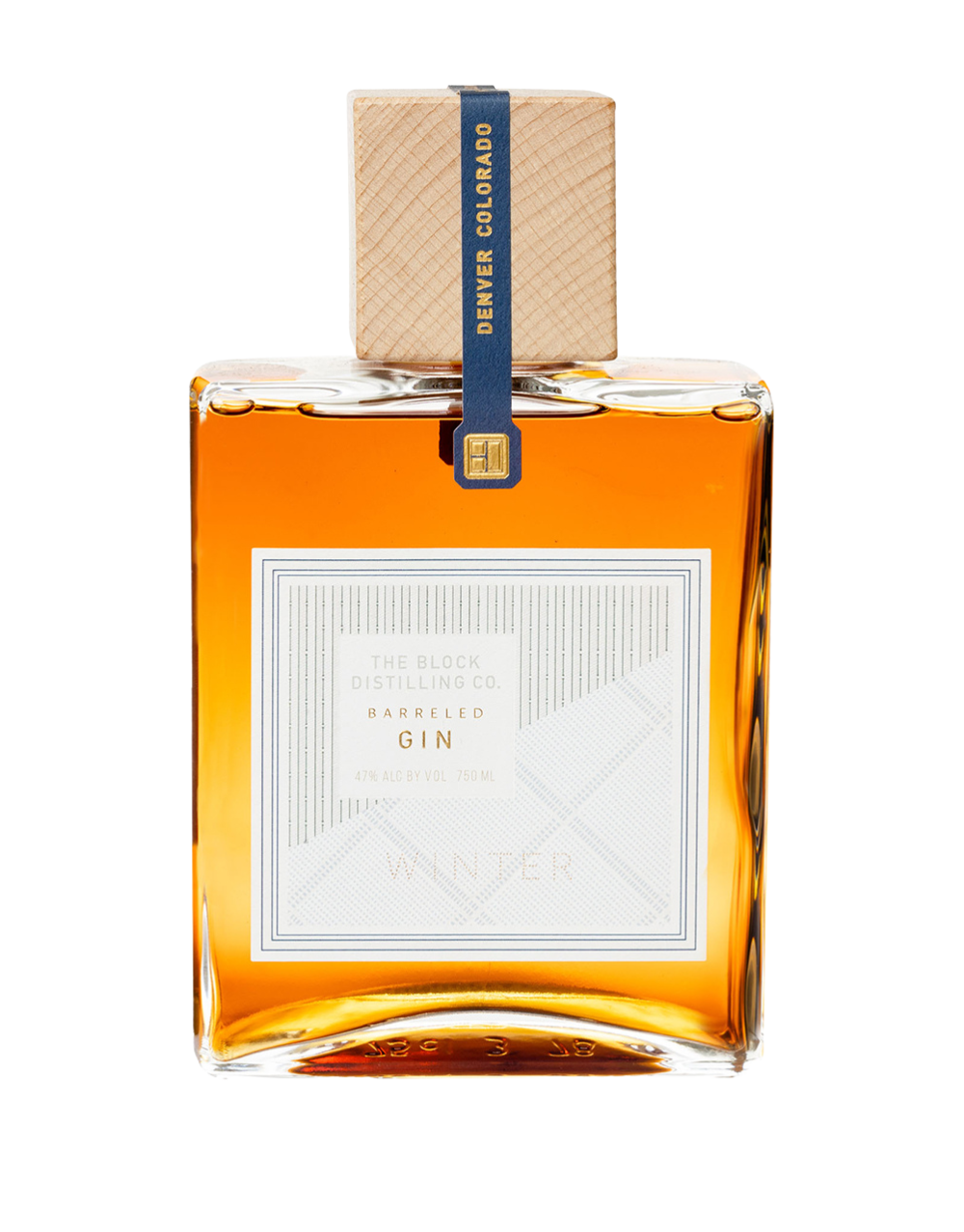 THE BLOCK DISTILLING CO WINTER GIN