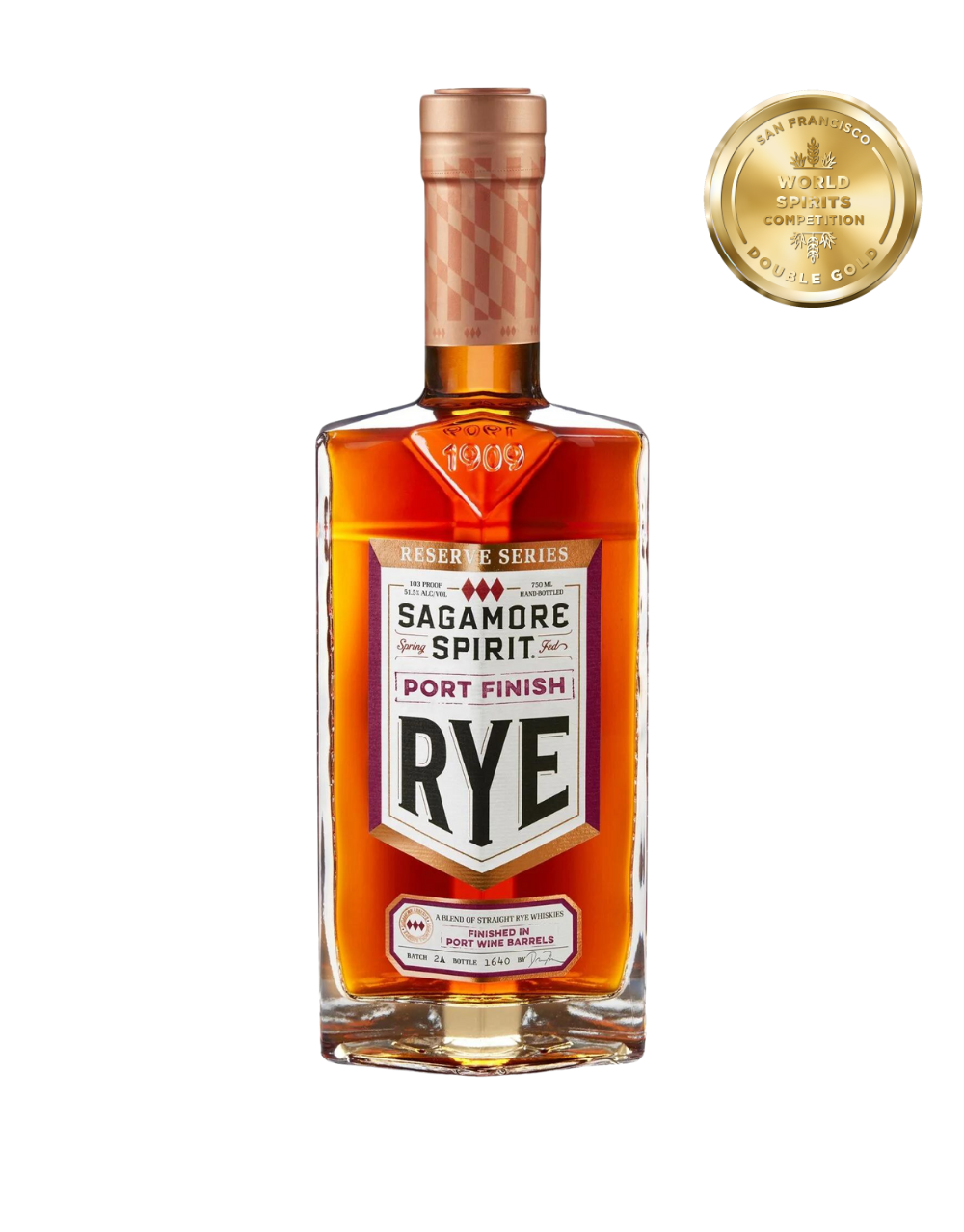 SAGAMORE SPIRIT PORT FINISH RYE WHISKEY