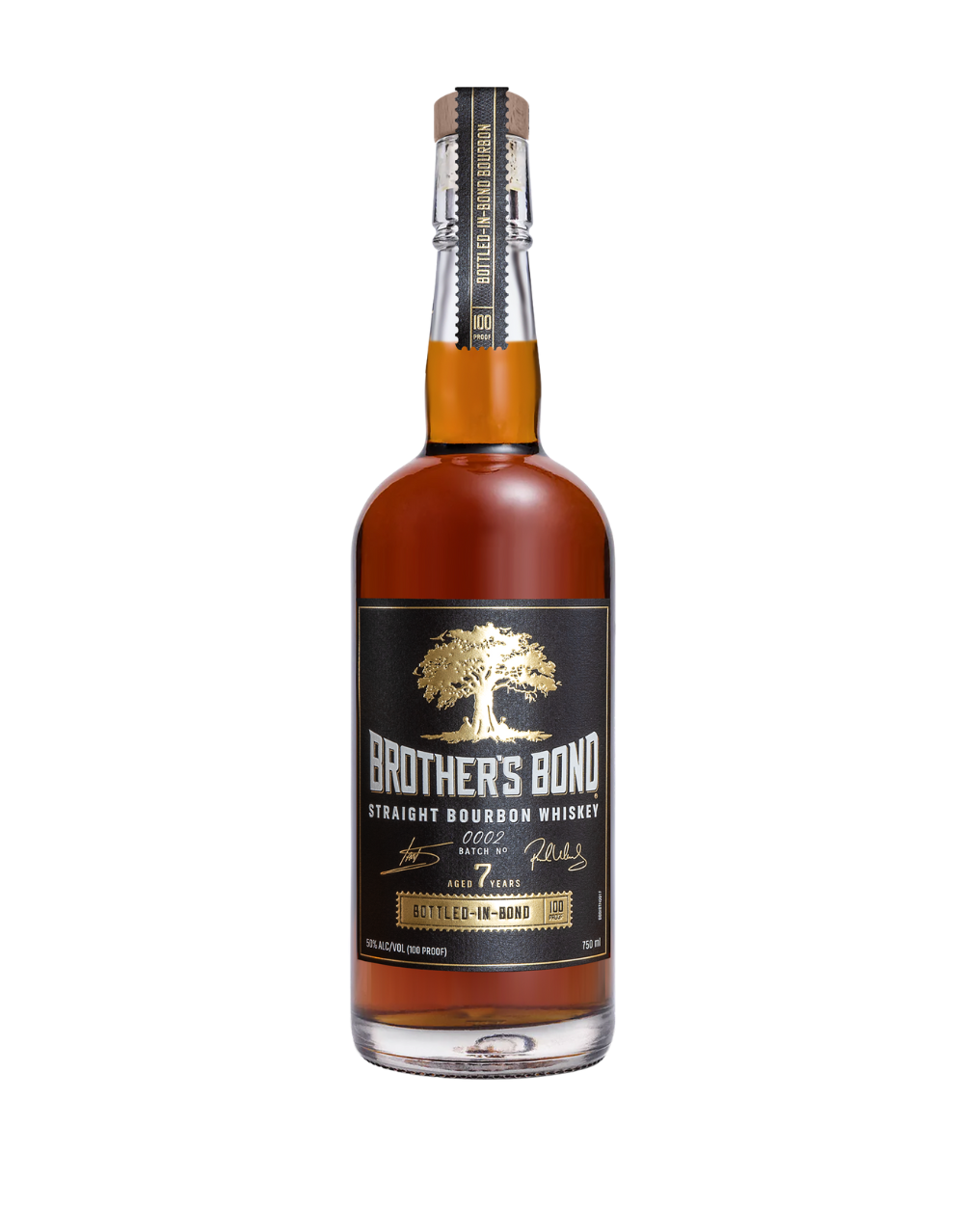 BROTHER'S BOND BOTTLED-IN-BOND STRAIGHT BOURBON WHISKEY