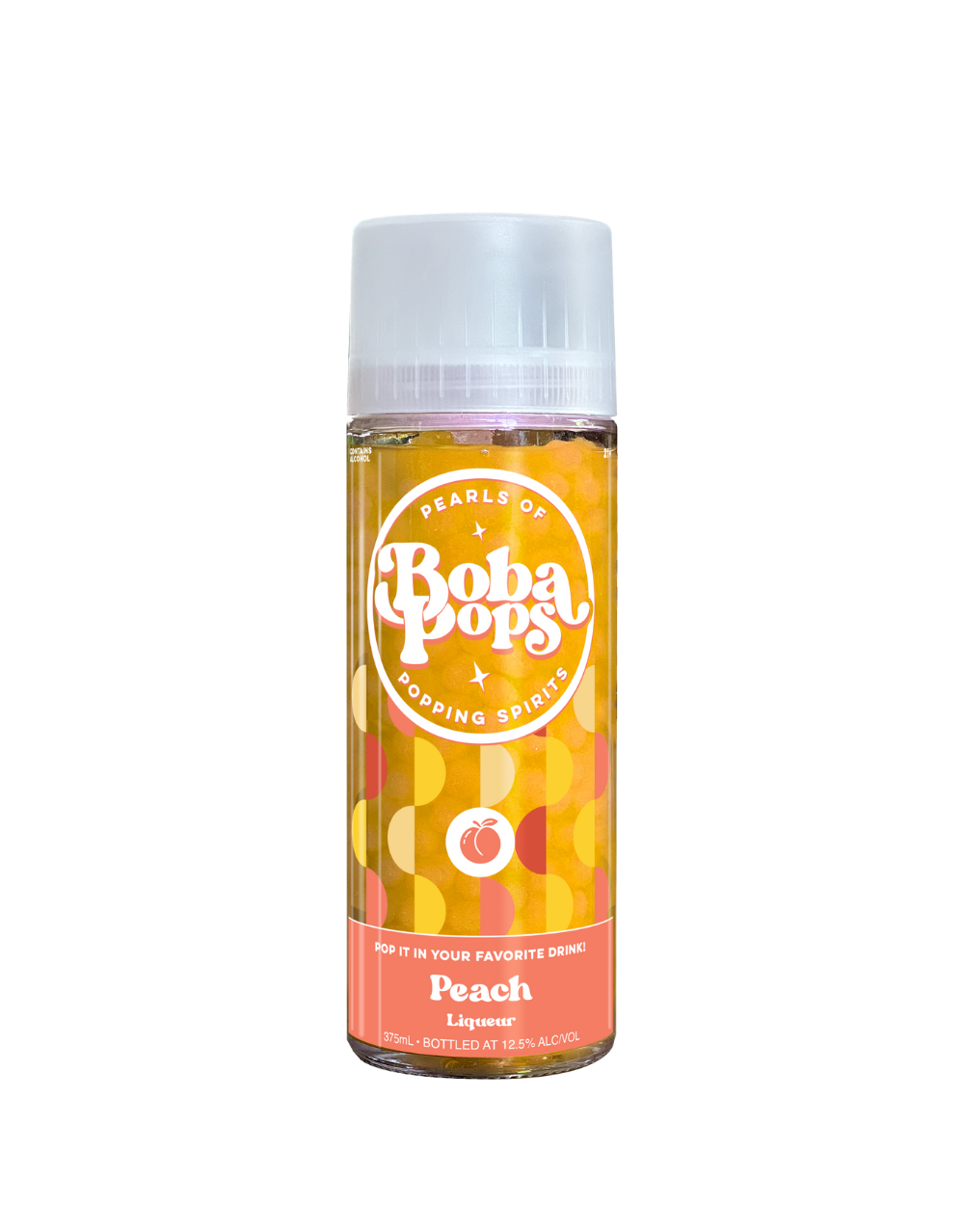 BOBA POPS PEACH LIQUEUR