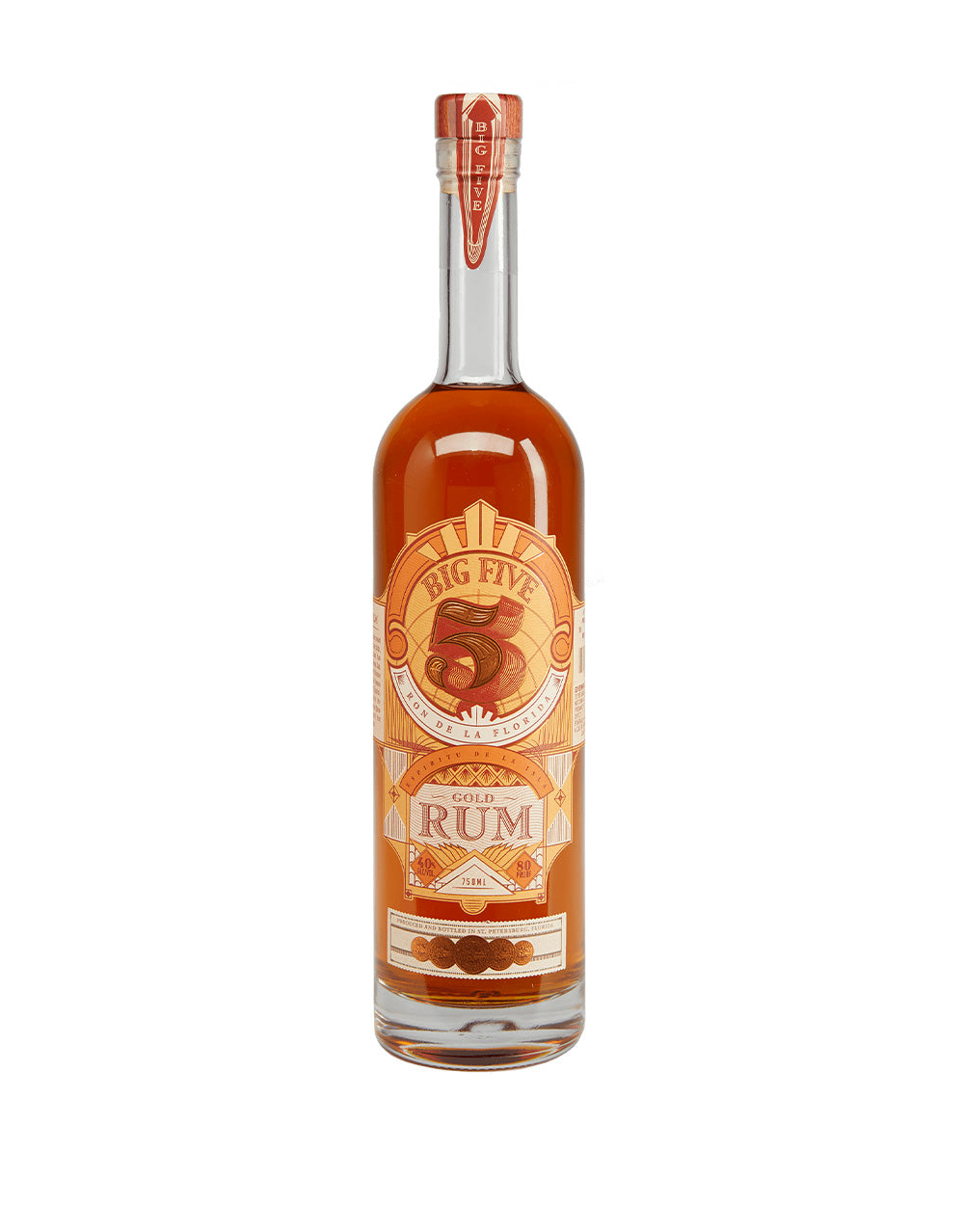 BIG FIVE RUM GOLD RUM