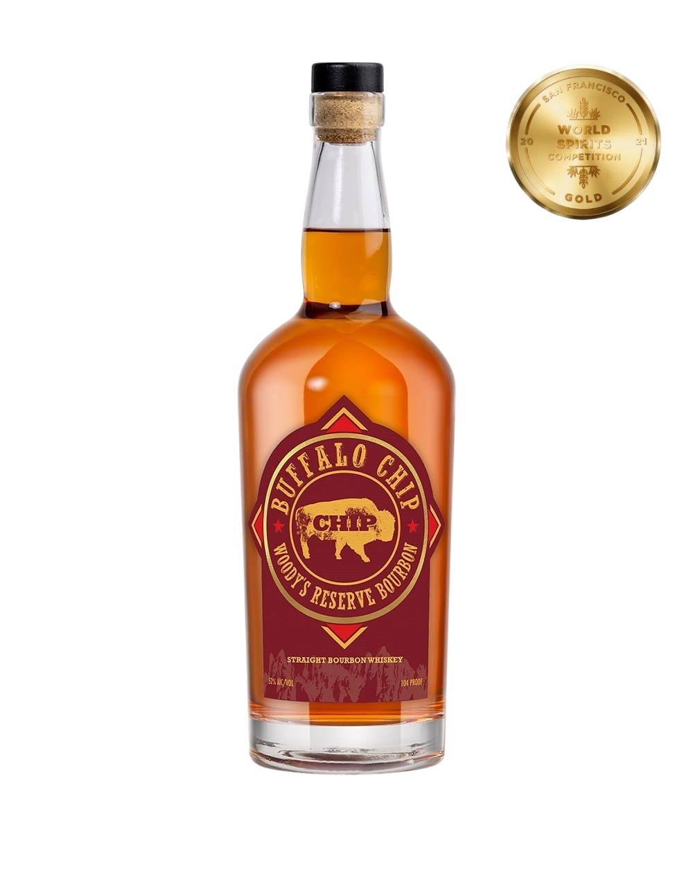 BUFFALO CHIP WOODY'S RESERVE BOURBON