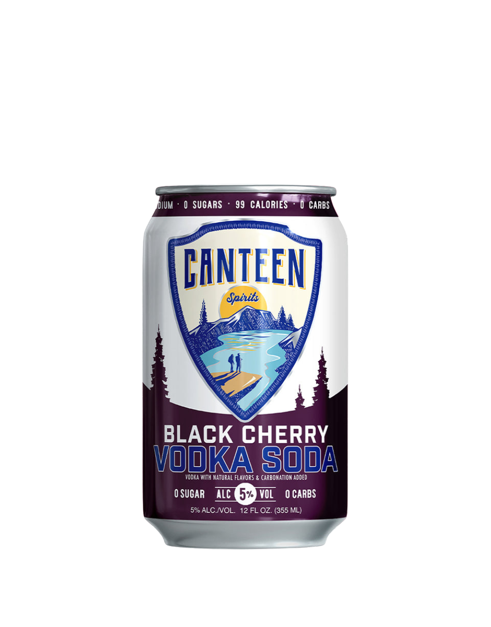 CANTEEN BLACK CHERRY VODKA SODA