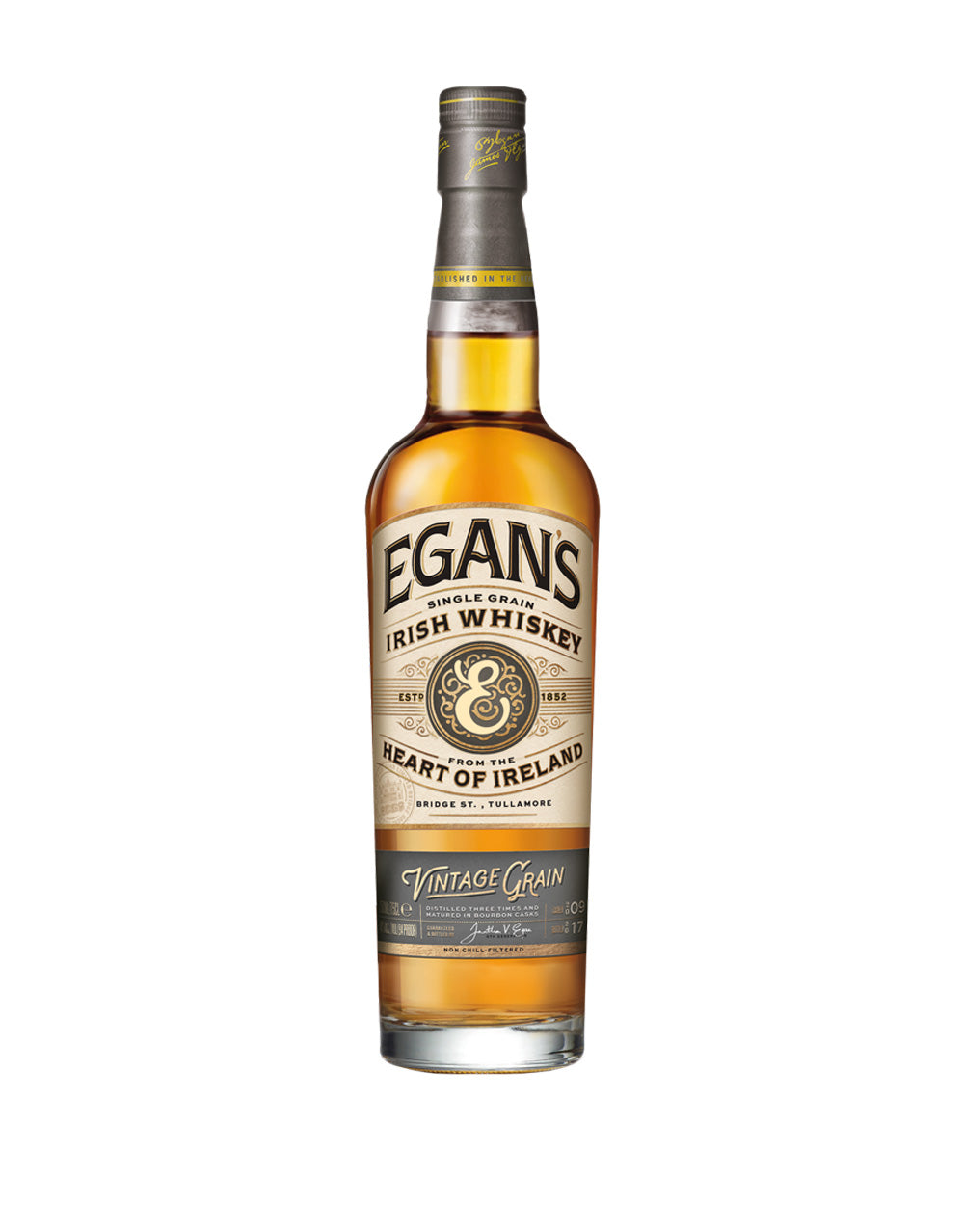EGAN'S SINGLE GRAIN IRISH WHISKEY VINTAGE GRAIN
