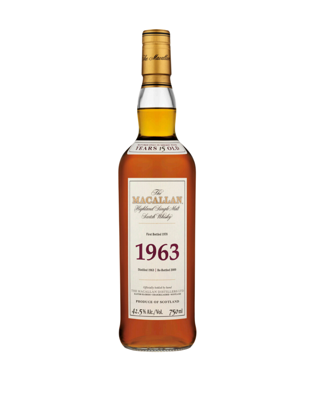 THE MACALLAN FINE & RARE 1963 B1978