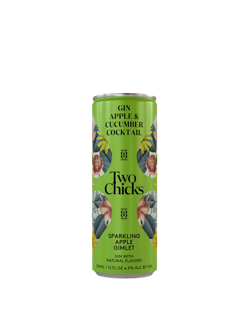 TWO CHICKS COCKTAILS SPARKLING APPLE GIMLET