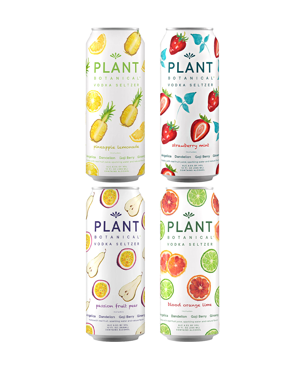 PLANT BOTANICAL VARIETY PACK BOTANICAL VODKA SELTZER