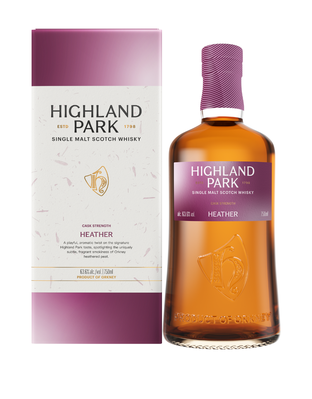 HIGHLAND PARK CASK STRENGTH HEATHER SINGLE MALT SCOTCH WHISKY
