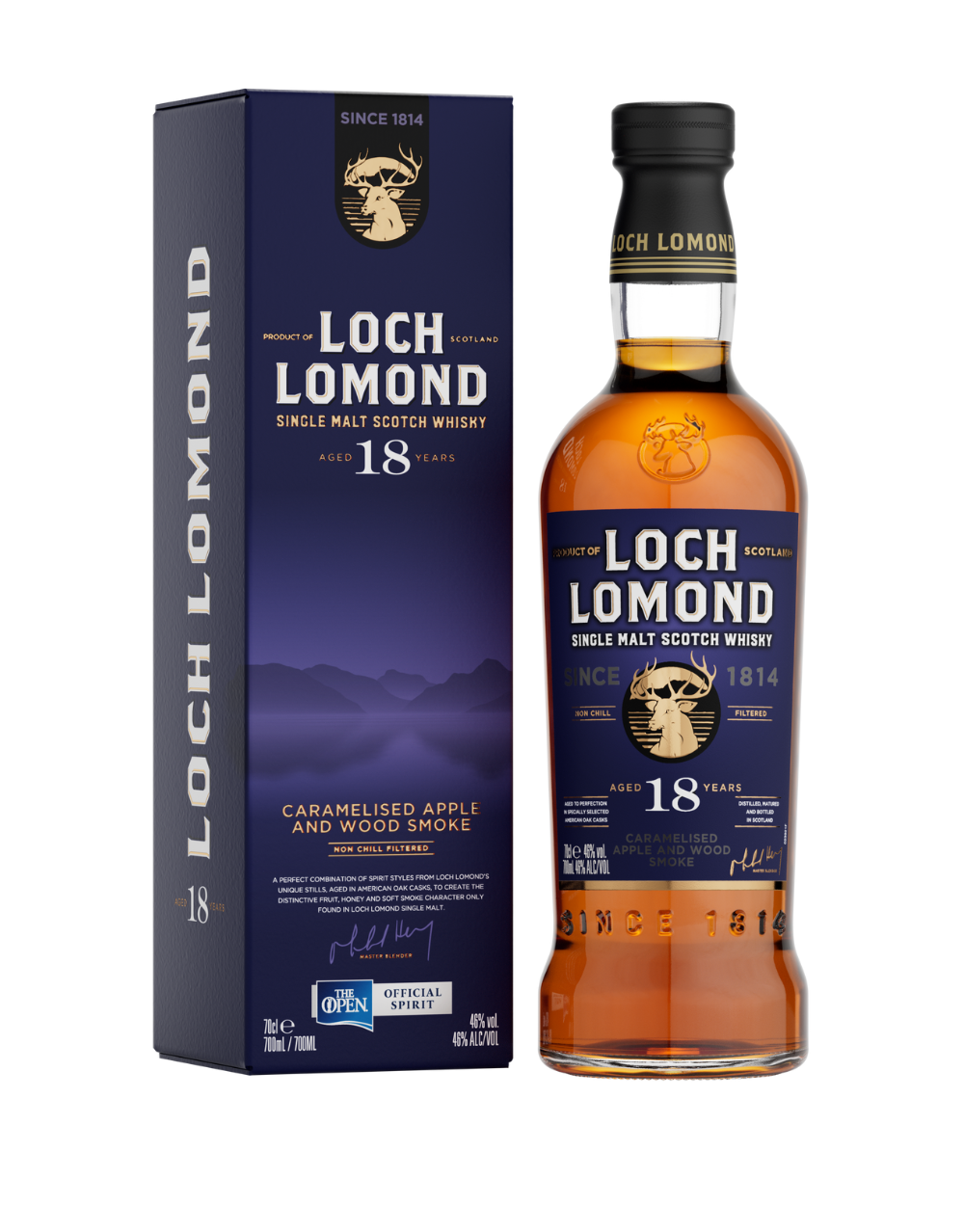 LOCH LOMOND 18 YEAR OLD SINGLE MALT SCOTCH WHISKY