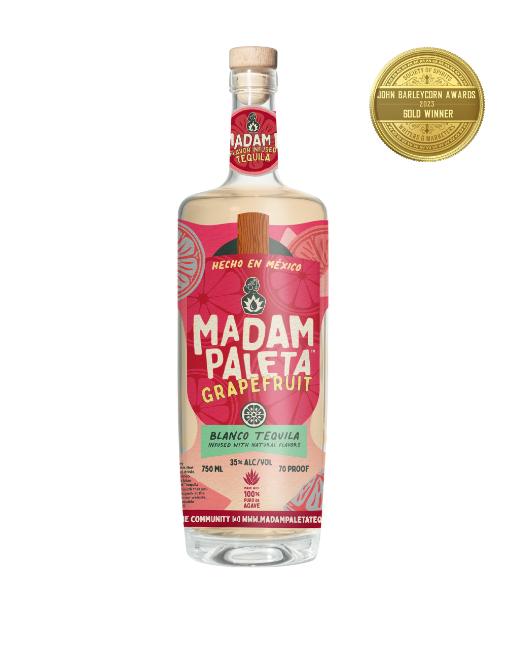 MADAM PALETA GRAPEFRUIT BLANCO TEQUILA