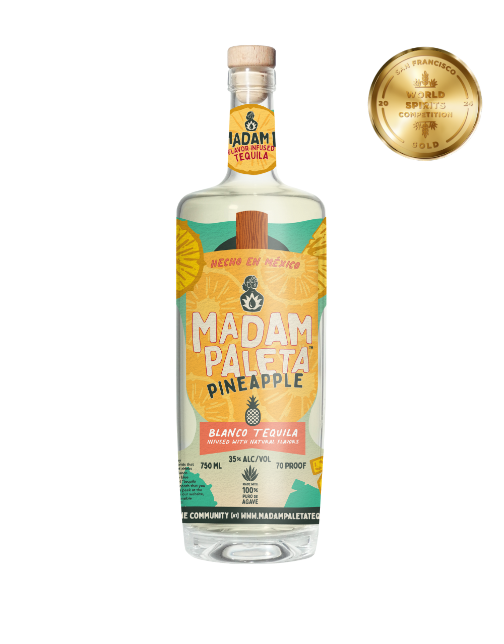 MADAM PALETA PINEAPPLE BLANCO TEQUILA