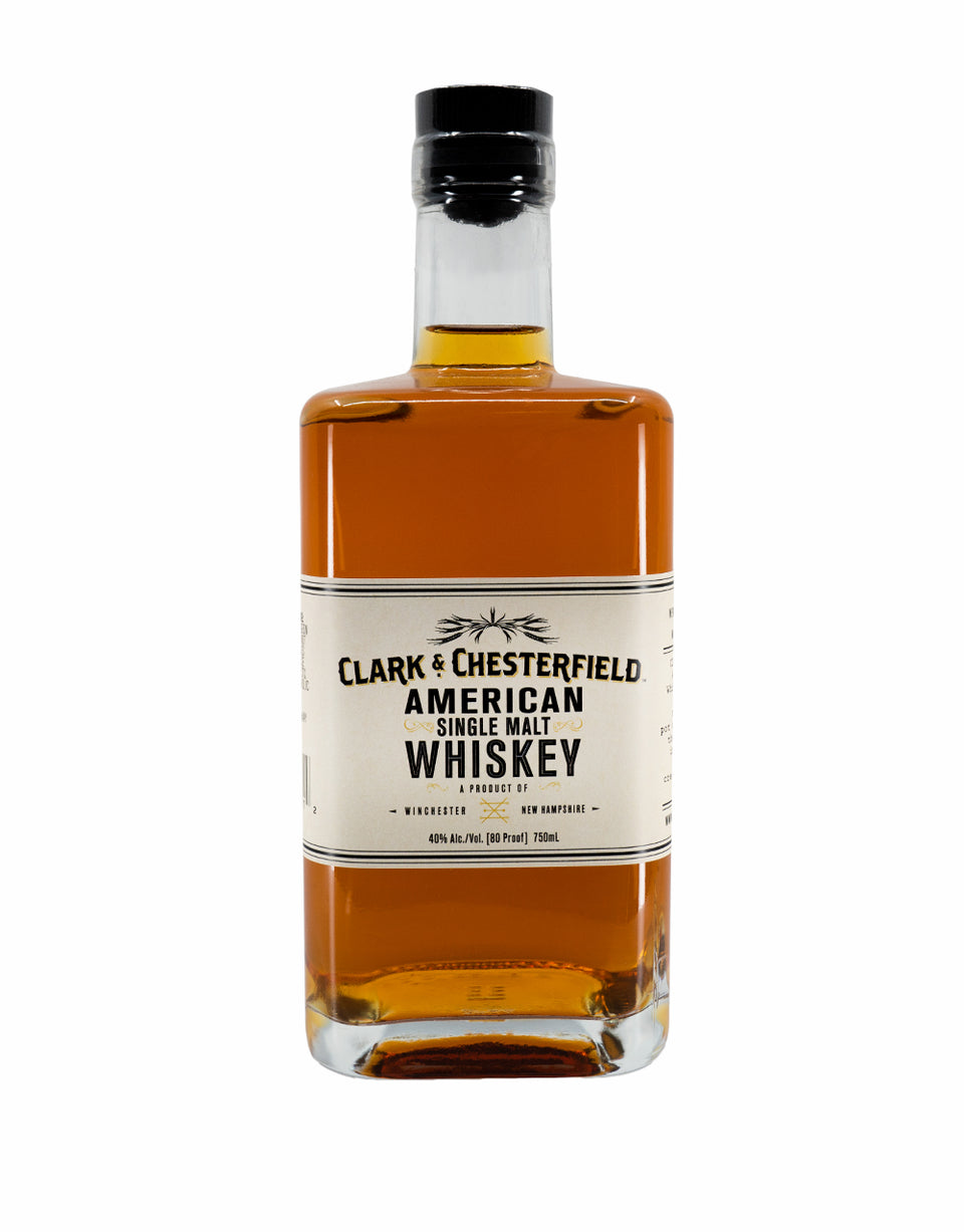 CLARK & CHESTERFIELD AMERICAN SINGLE MALT WHISKY