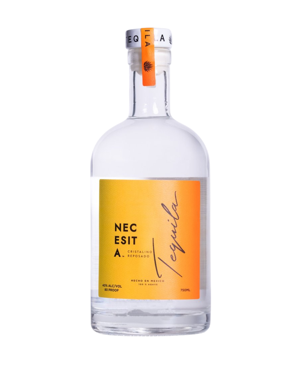 NECESITA TEQUILA CRISTALINO OF REPOSADO