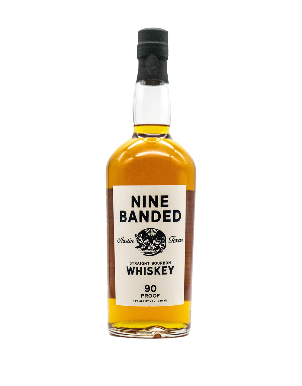 NINE BANDED STRAIGHT BOURBON WHISKEY