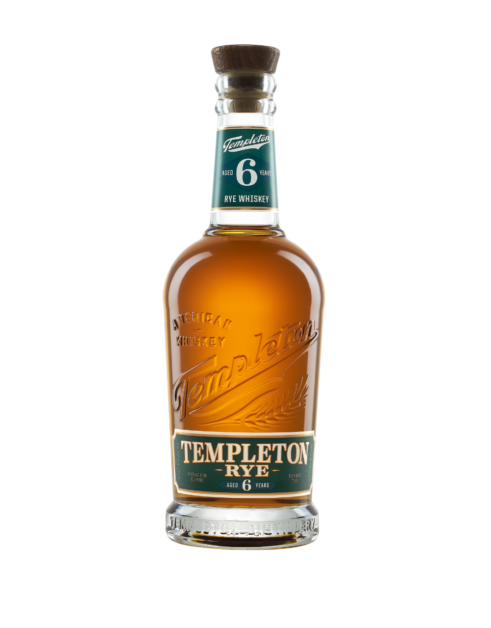 TEMPLETON 6 YEAR RYE WHISKEY