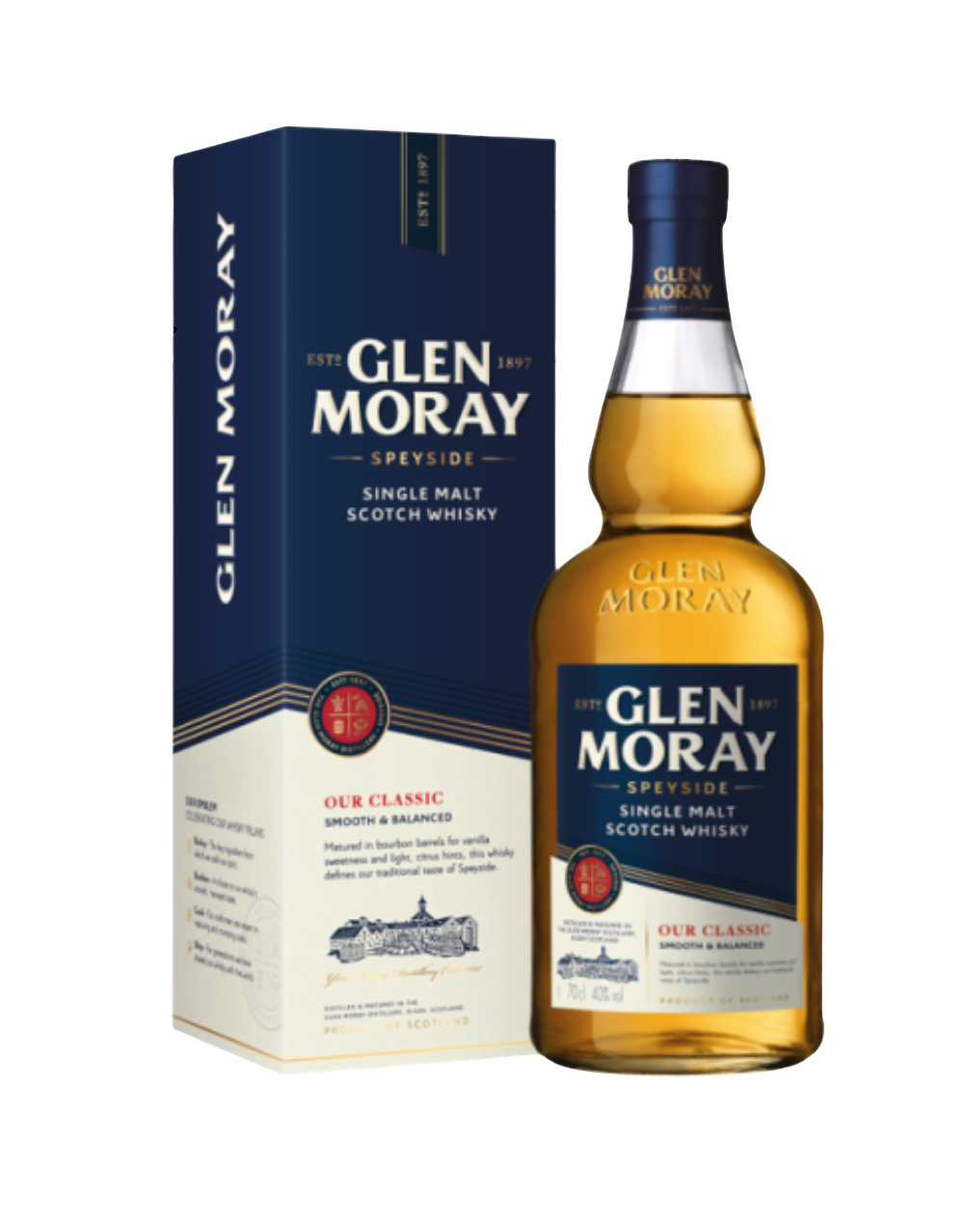 GLEN MORAY CLASSIC SINGLE MALT