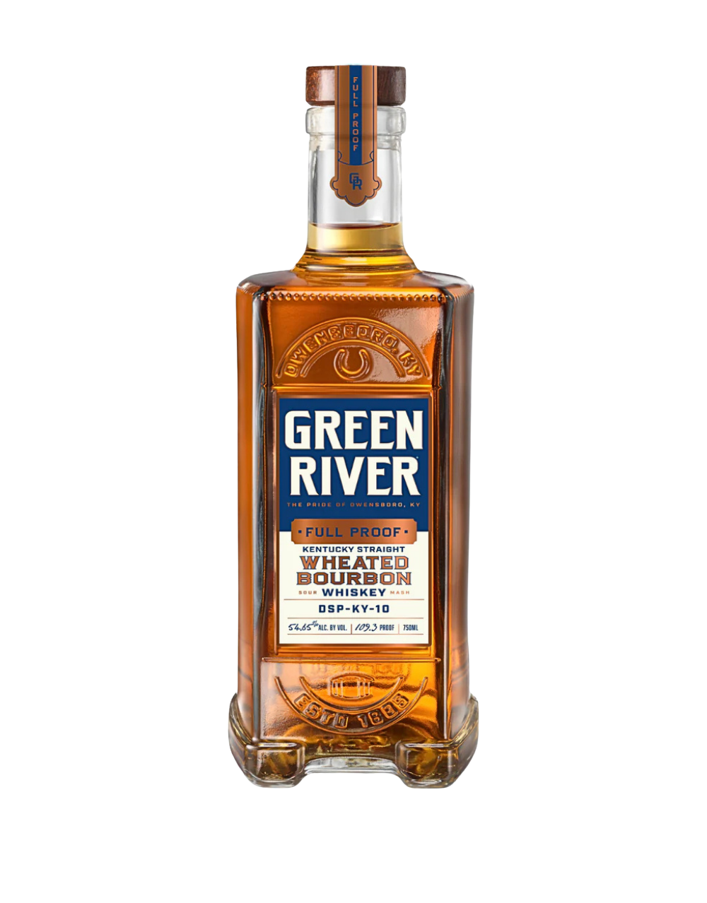 GREEN RIVER FULL PROOF WHEATED BOURBON WHISKEY