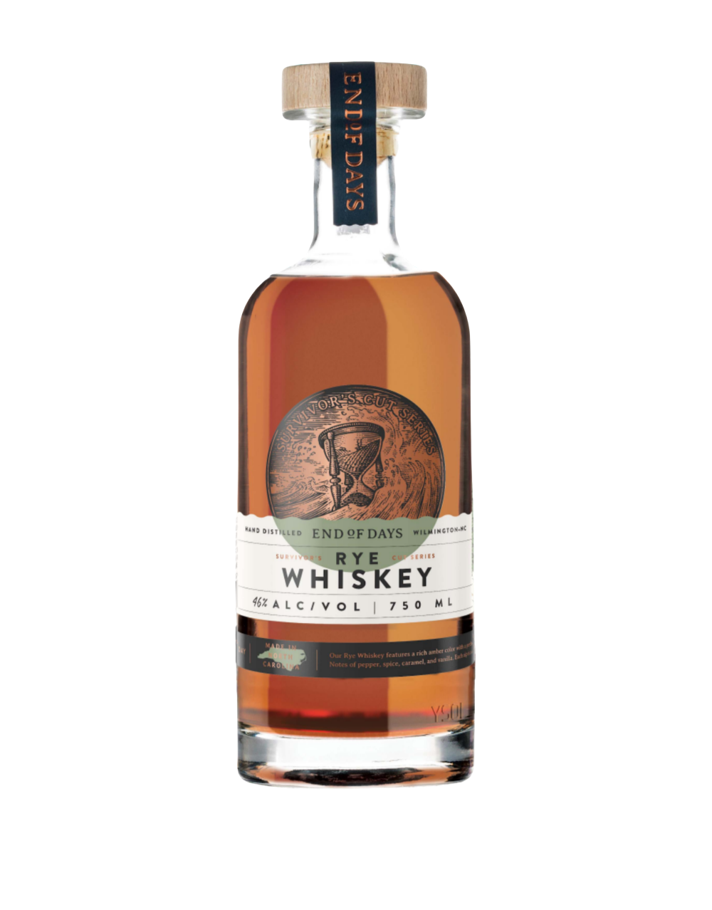 END OF DAYS SURVIVOR’S CUT RYE WHISKEY