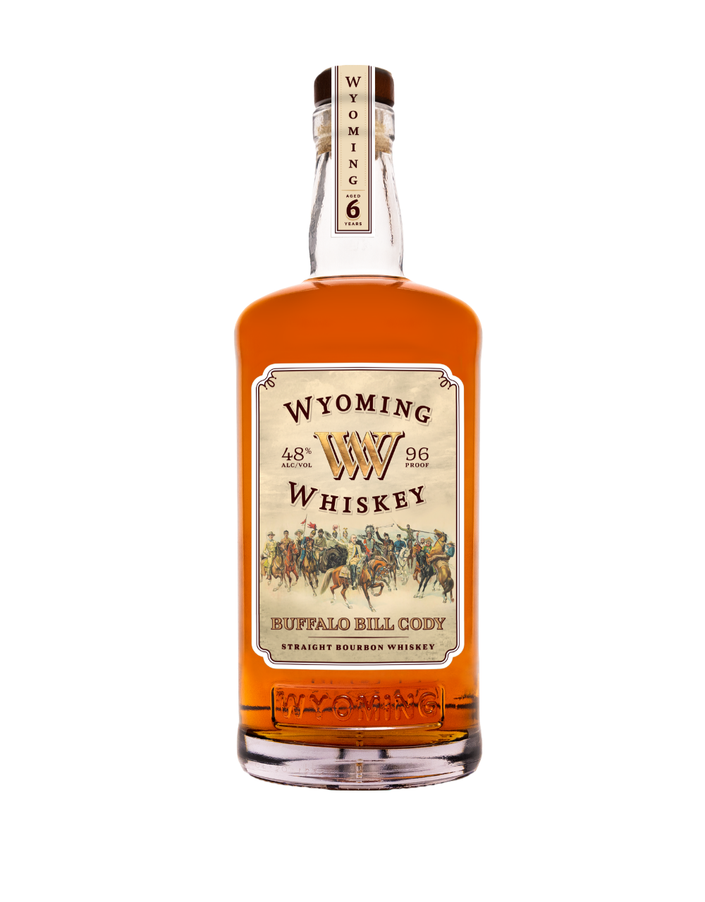 Wyoming Whiskey Buffalo Bill Cody Straight Bourbon Whiskey