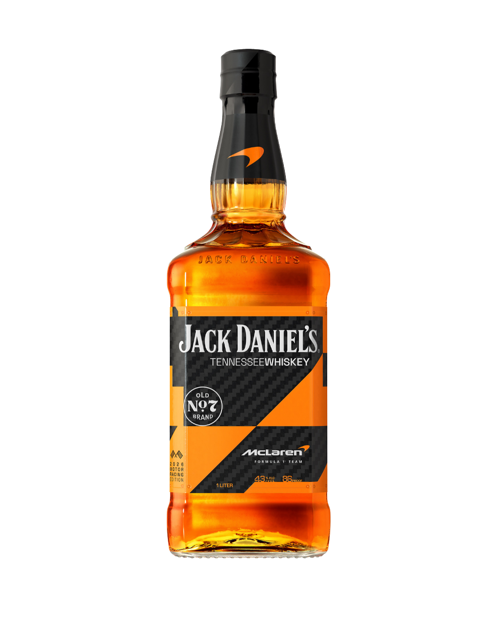 JACK DANIEL'S TENNESSEE WHISKEY MCLAREN 2026 F1 RACING EDITION