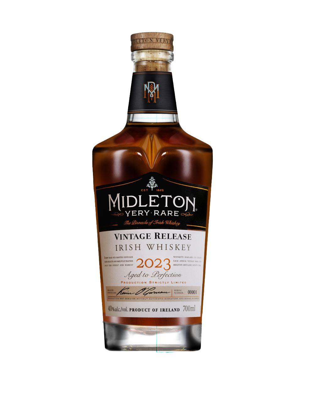 MIDLETON VERY RARE 2023 VINTAGE RELEASE IRISH WHISKEY