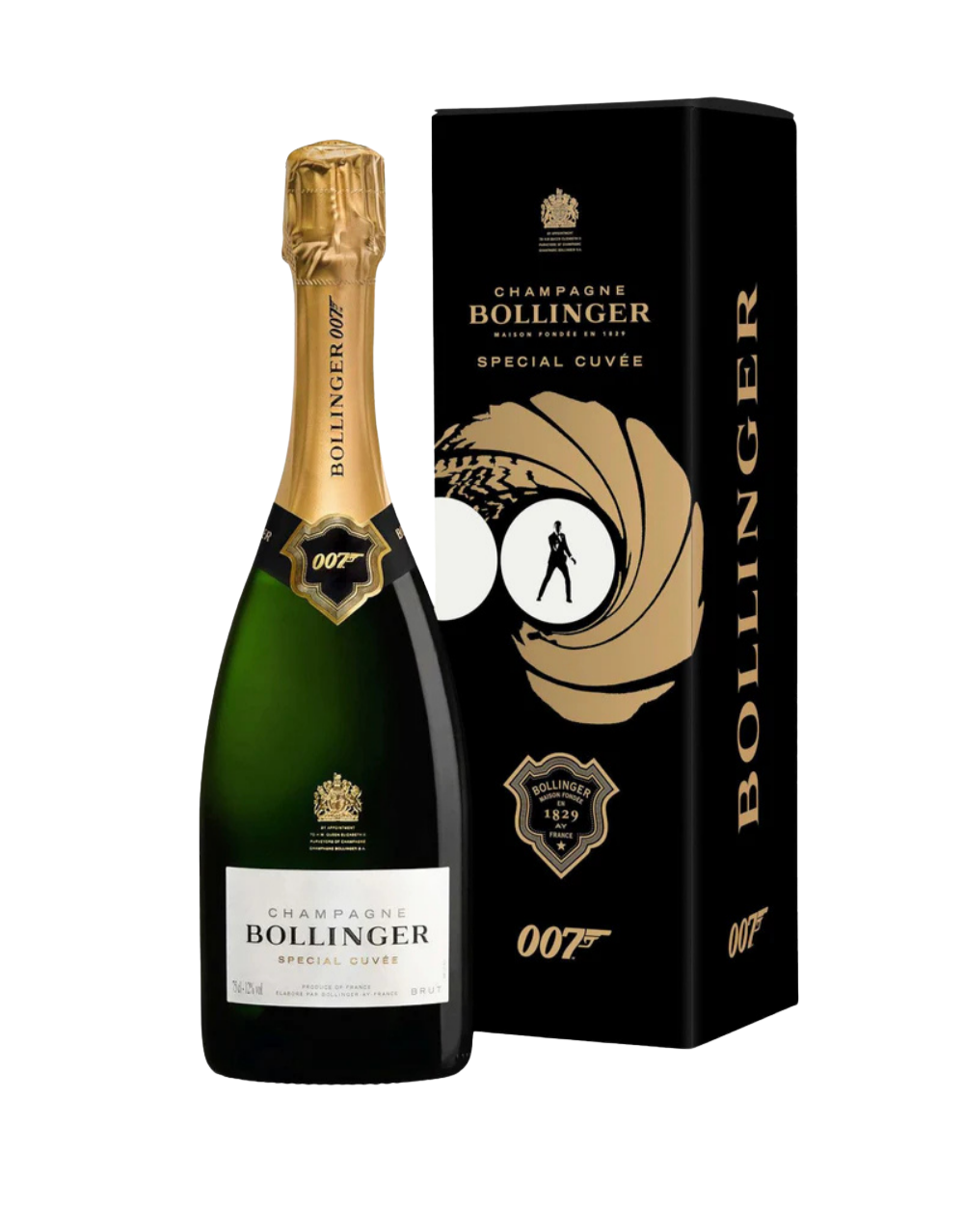 CHAMPAGNE BOLLINGER "BOND LABEL" SPECIAL CUVÉE