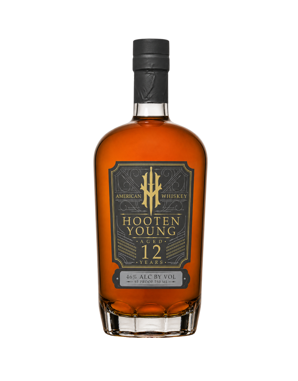 HOOTEN YOUNG 12 YEAR OLD AMERICAN WHISKEY