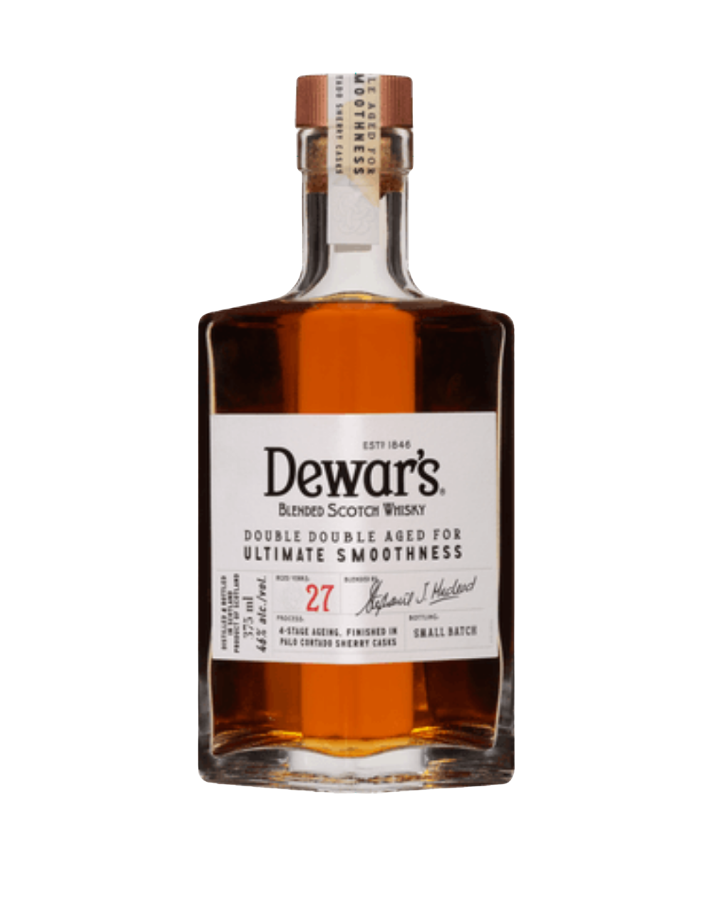 DEWAR'S DOUBLE DOUBLE 27 YEAR OLD