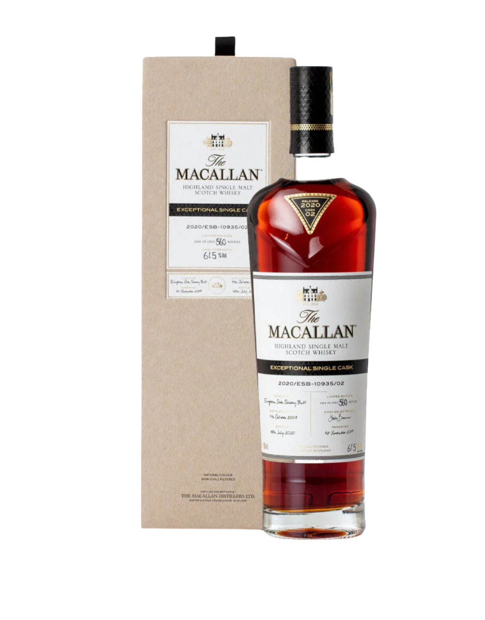 The Macallan 2020 Release Exceptional Single Malt Cask Esb-10935/02 Single Malt Scotch Whisky