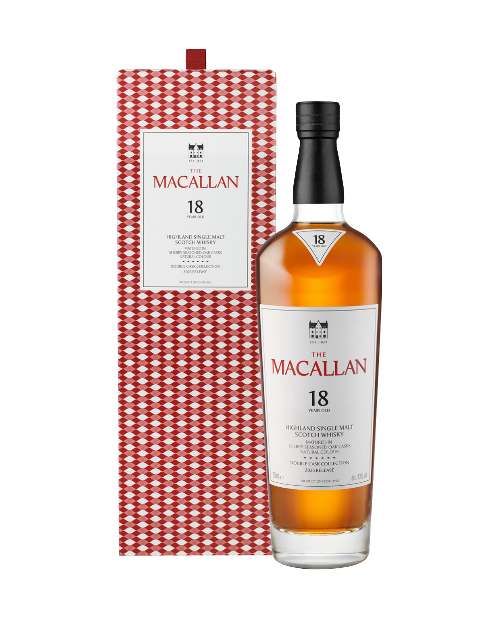 THE MACALLAN DOUBLE CASK 18 YEARS OLD SINGLE MALT WHISKY