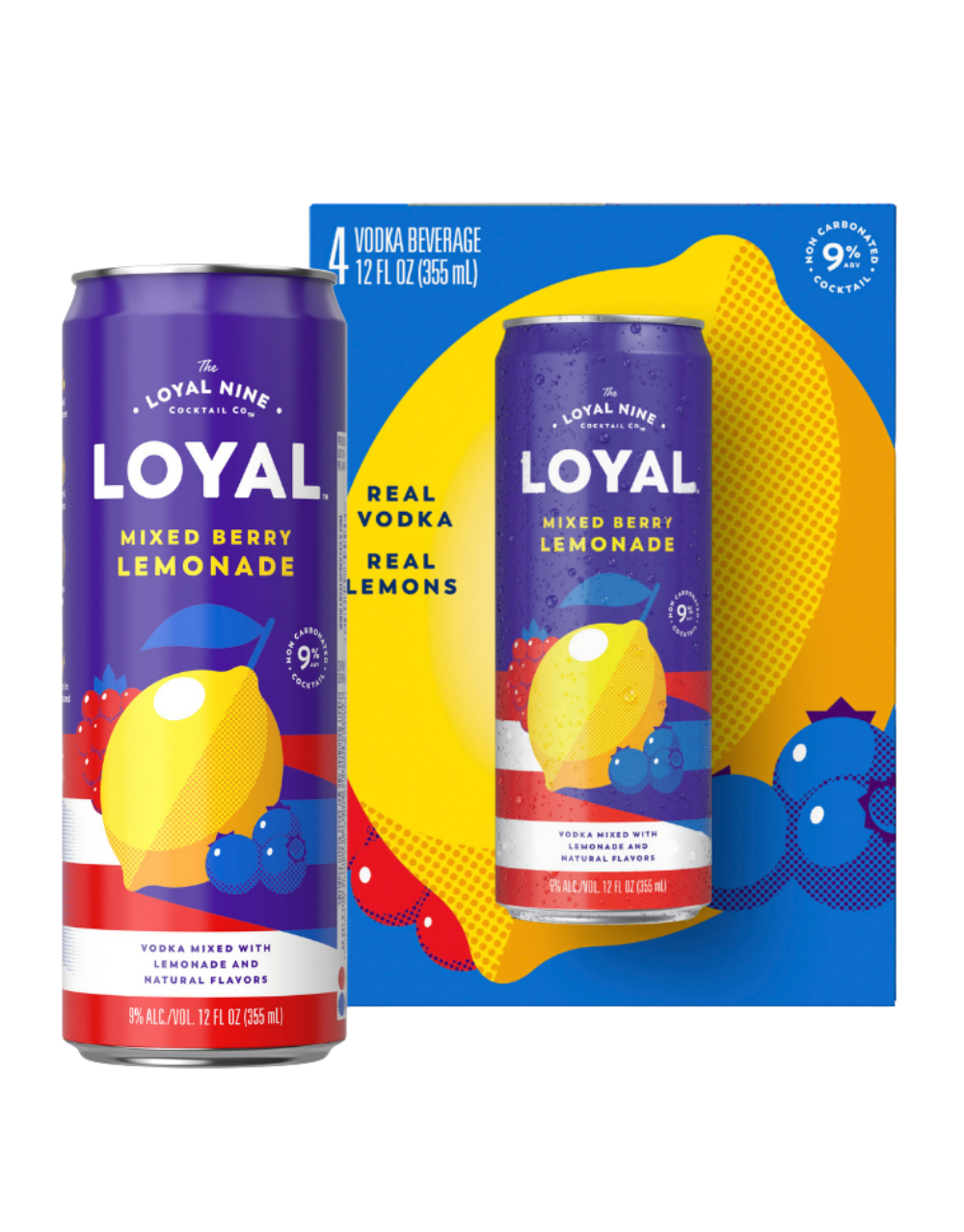 no.099 レモンスモーキーと春紫苑 Loyal 9 Mixed Berry Lemonade Cocktail | ReserveBar
