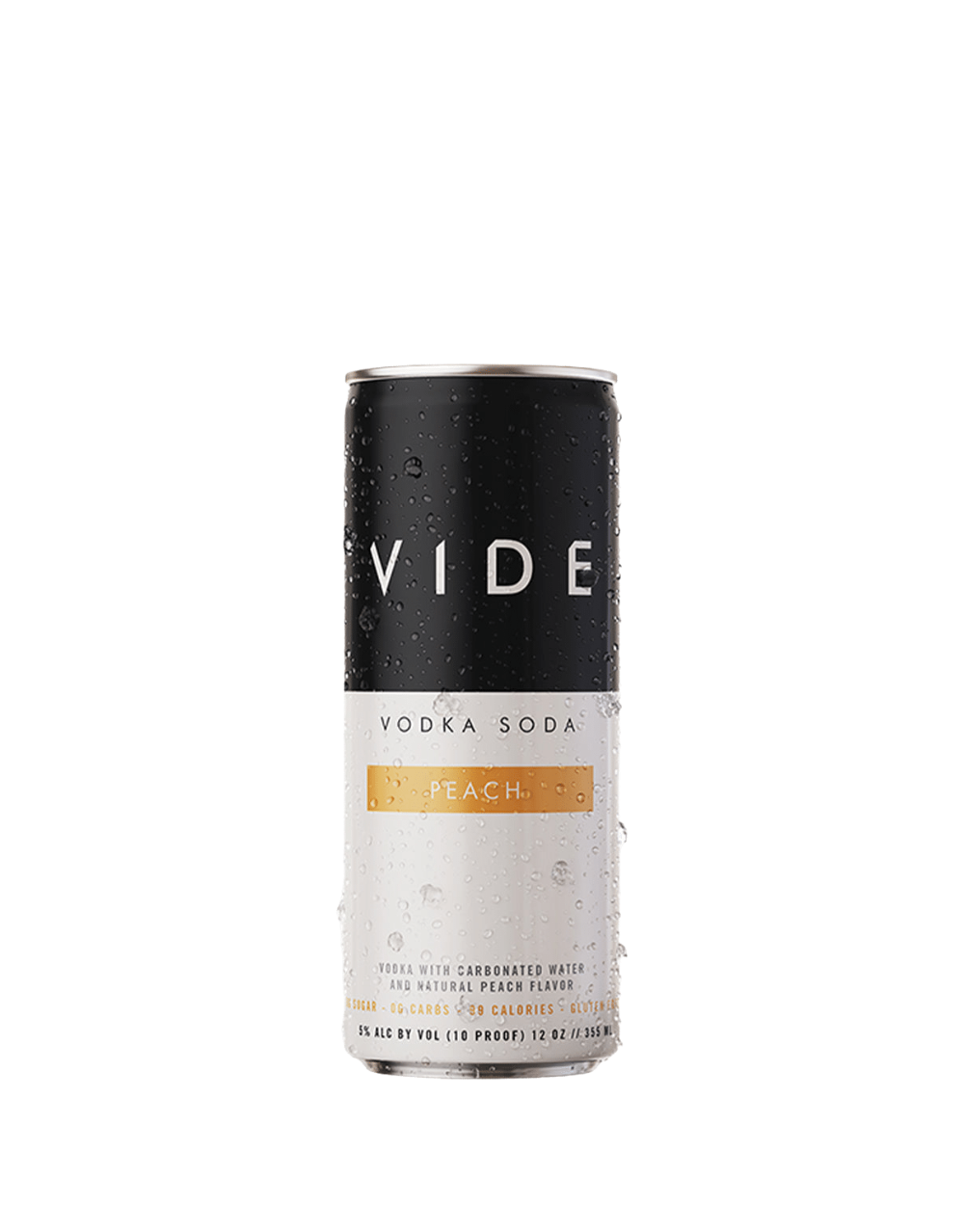 VIDE PEACH VODKA SODA